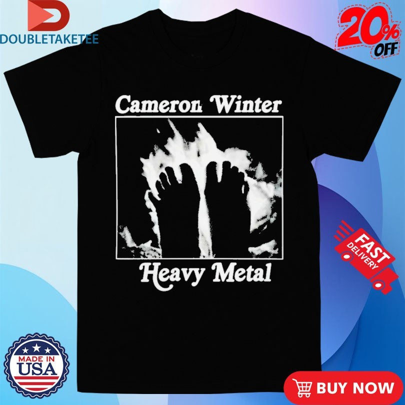 Official Cameron Winter Heavy Metal Feet Shirts