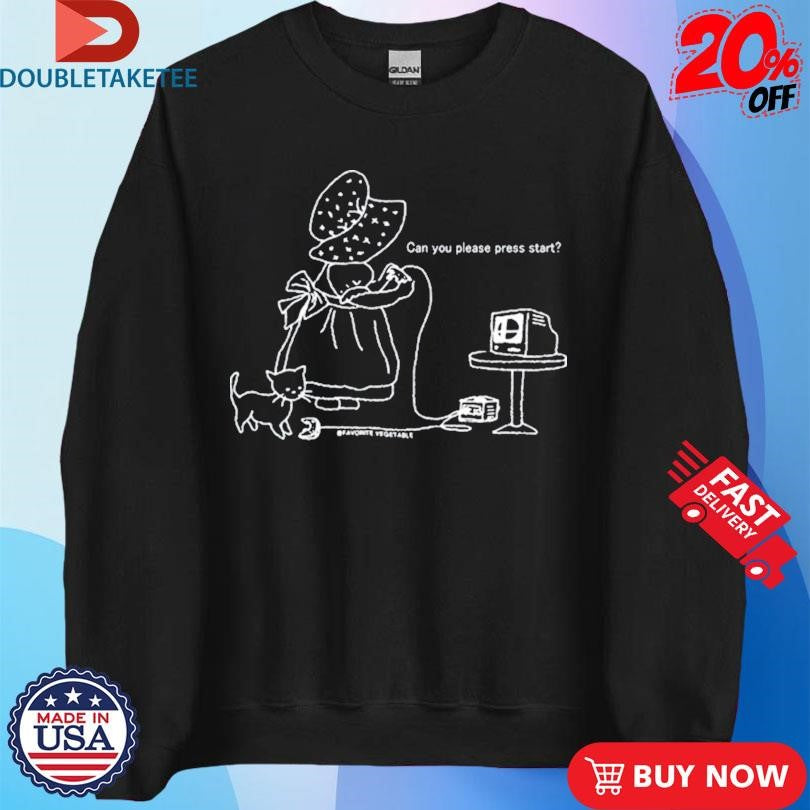 Official Can You Please Press Start T-shirts