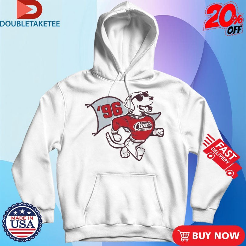 Official Cane’s Gear Varsity ’96 Shirts