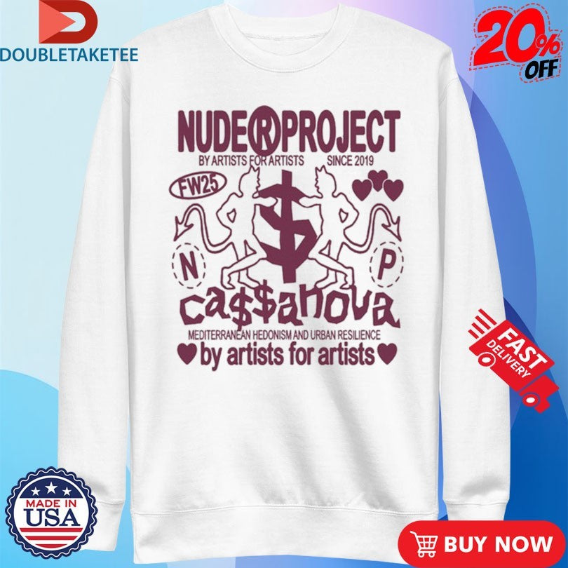 Official Casanova Mediterranean Hedonism And Urban Resilience Nude Project Shirts