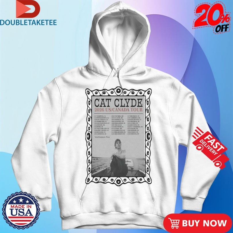 Official Cat Clyde US-Canada Tour 2026 Shirts