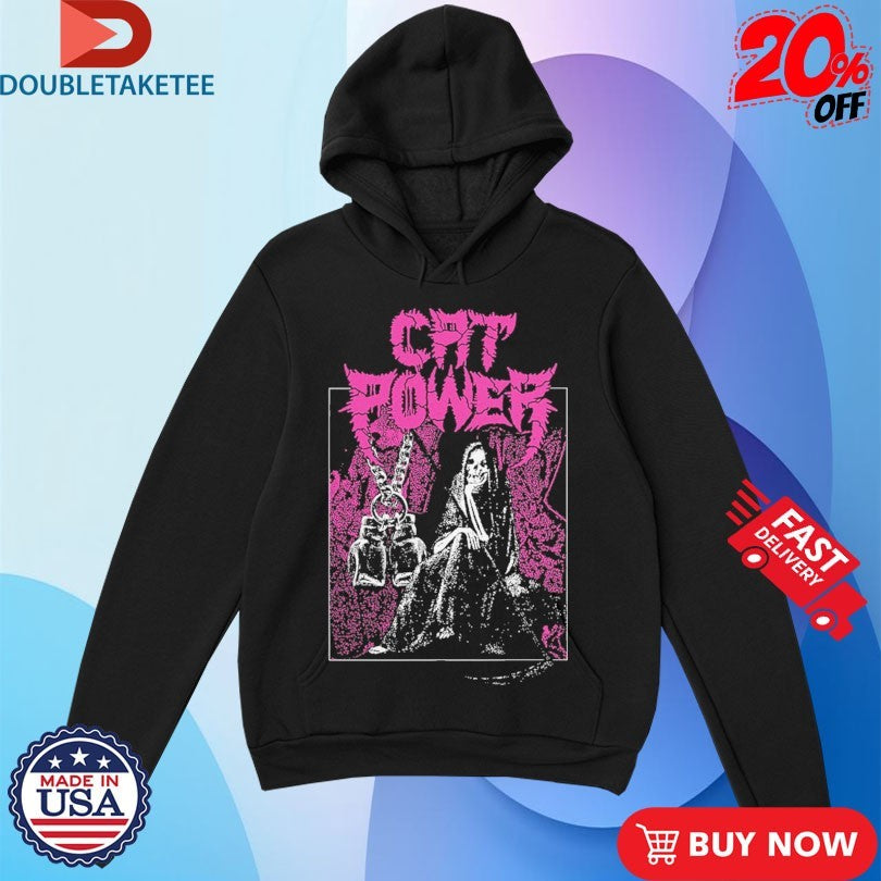 Official Cat Power Trip Grim Reaper T-Shirtss