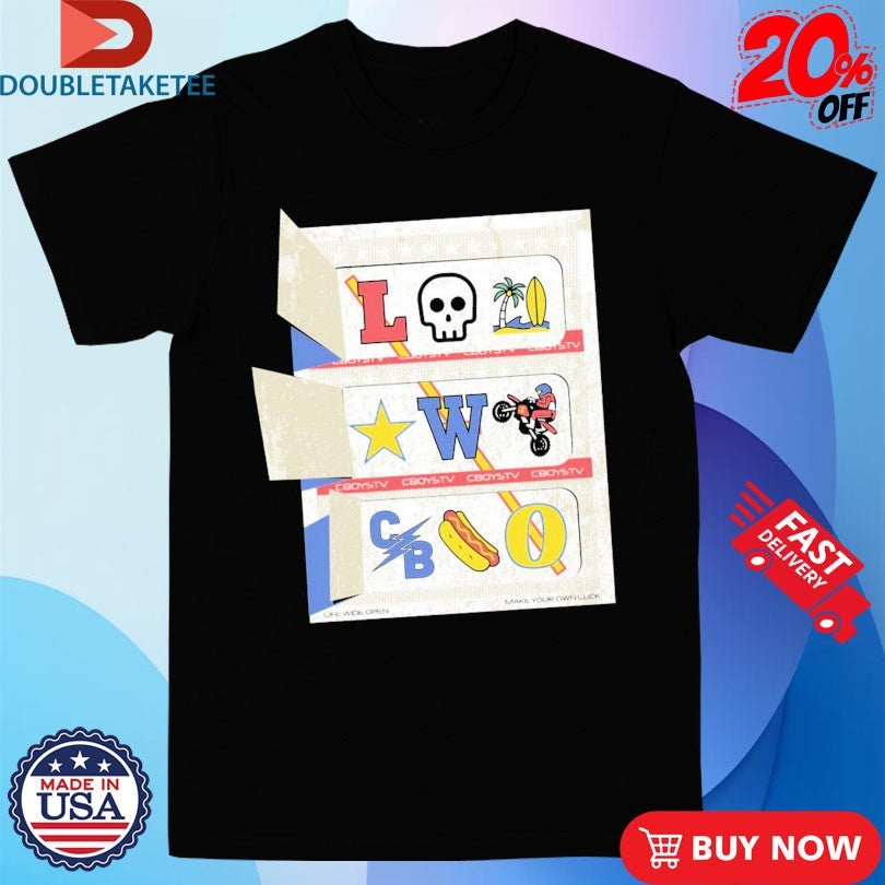 Official CboysTV Life Wide Open Pull Tab Shirts