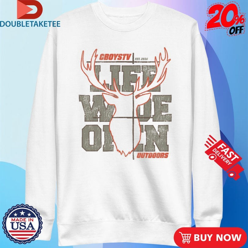 Cboystv Outdoors Est 2016 Crosshairs Shirts
