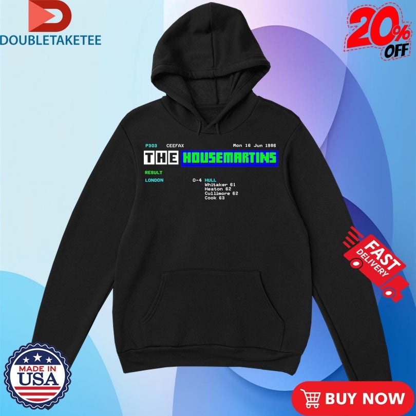 Official Ceefax The Housemartins 1986 Shirts