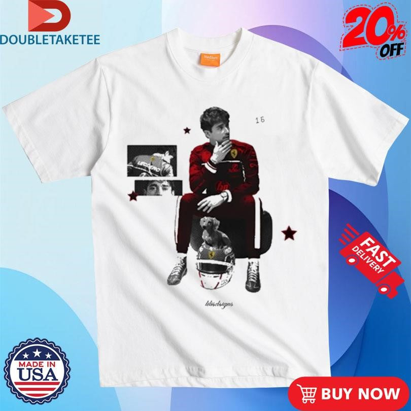 Official Charles Leclerc 16 Helmet Lilisdsigns Shirts