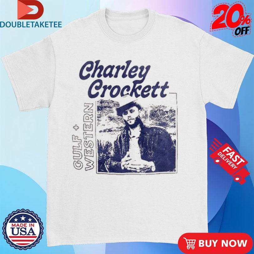 Official Charley Crockett Gulf &amp; Western Photo Shirts