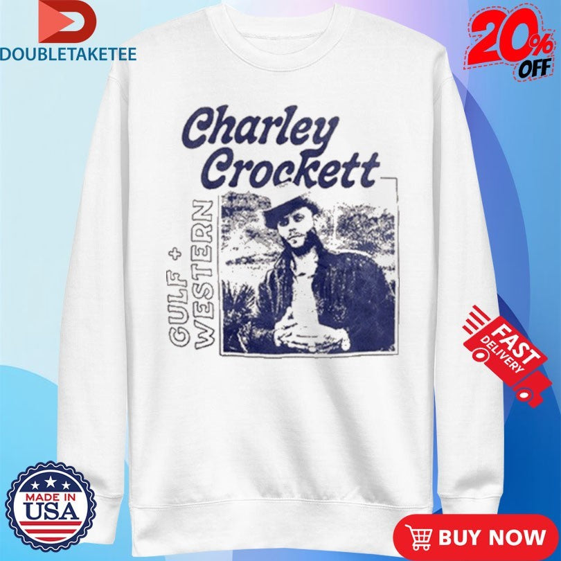 Official Charley Crockett Gulf &amp; Western Photo Shirts