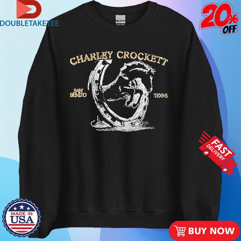 Official Charley Crockett San Benito Texas Horseshoe Shirts