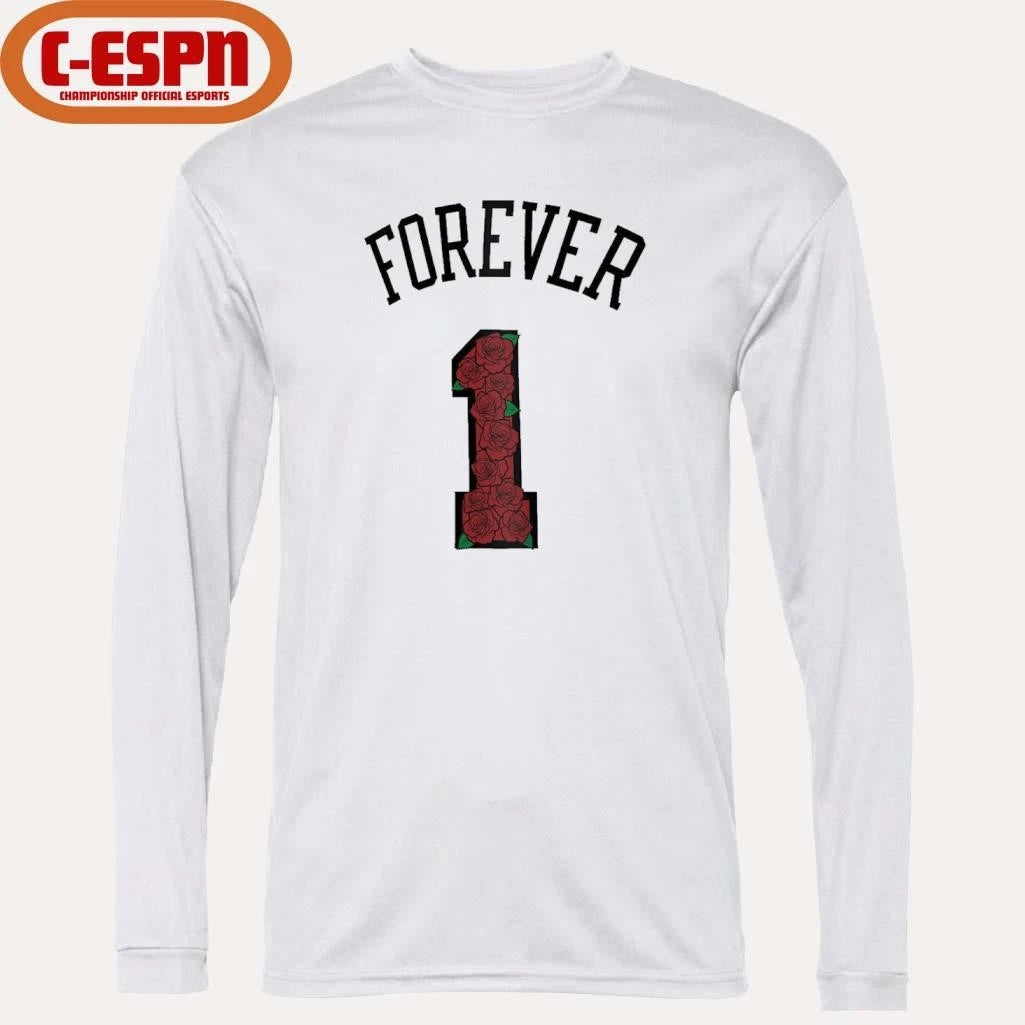 Official Chicago Bulls Derrick Rose Forever 1 T-Shirt