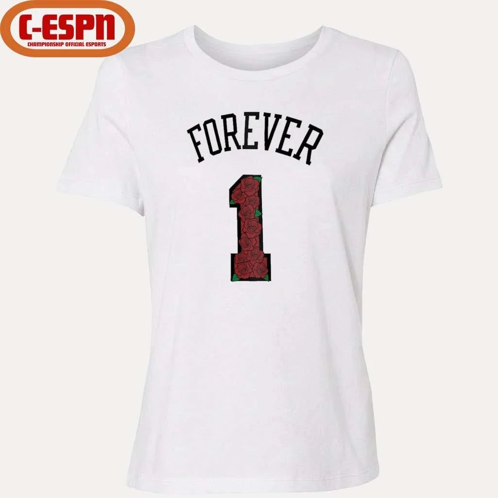 Official Chicago Bulls Derrick Rose Forever 1 T-Shirt