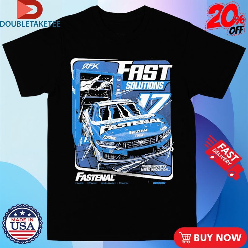 Official Chris Buescher Fast Solutions Fastenal Where Industry Meets Innovation RFK Shirts