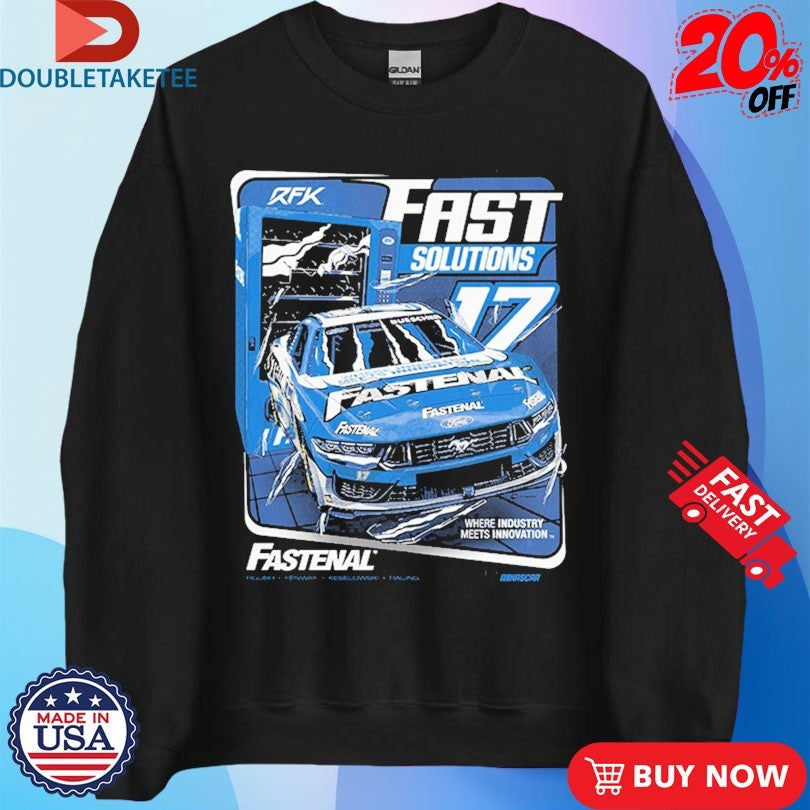 Official Chris Buescher Fast Solutions Fastenal Where Industry Meets Innovation RFK Shirts