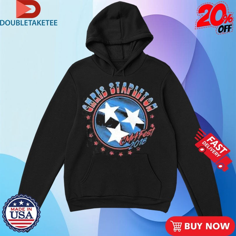 Official Chris Stapleton The CMA Fest Tennessee Flag Shirts
