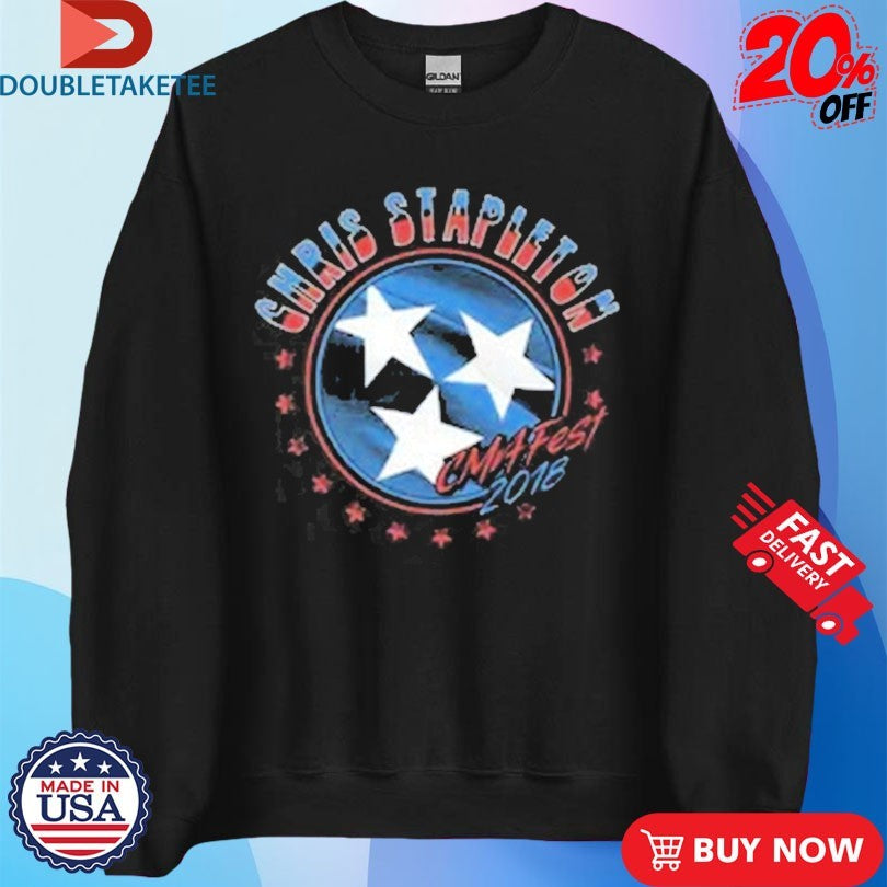 Official Chris Stapleton The CMA Fest Tennessee Flag Shirts