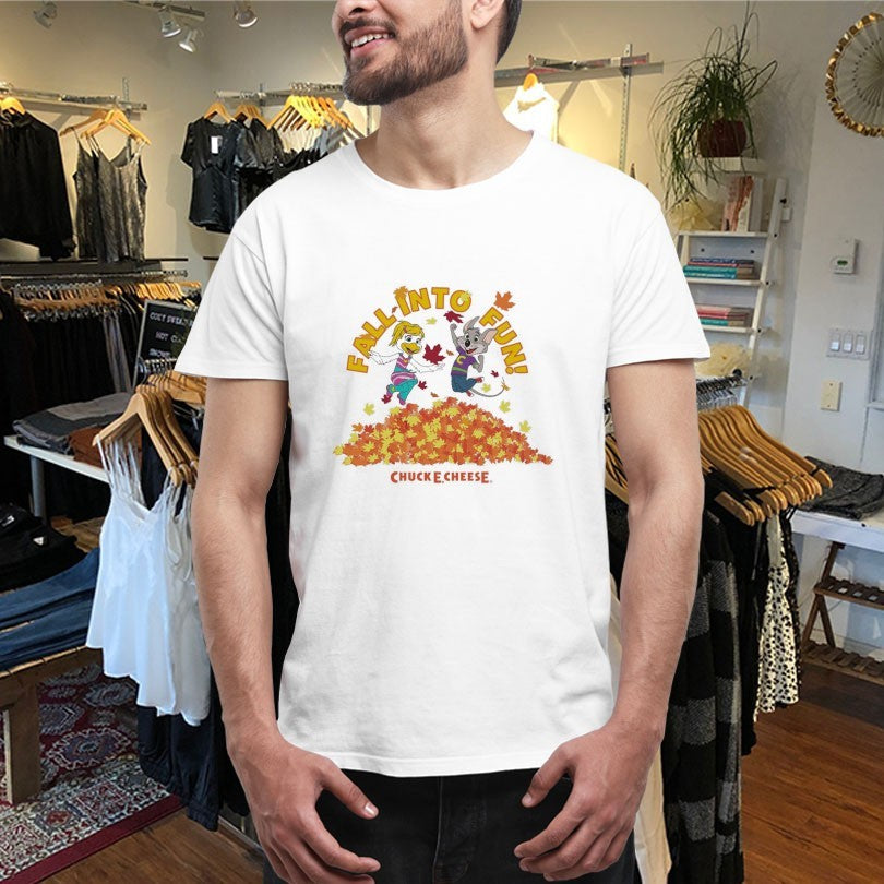 Official Chuck E Cheese Fall Into Fun Shirts