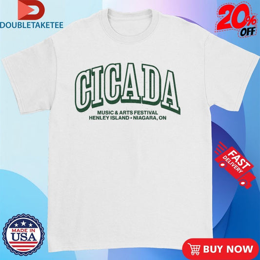 Official Cicada Music And Arts Festival Hanley Island Nigara On Shirts