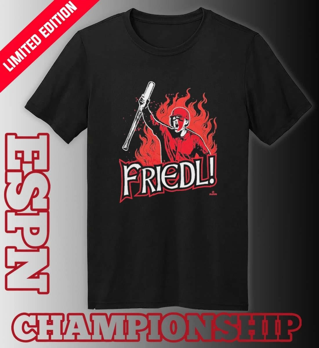 Official Cincinnati Reds TJ Friedl! Battle Cry Shirt