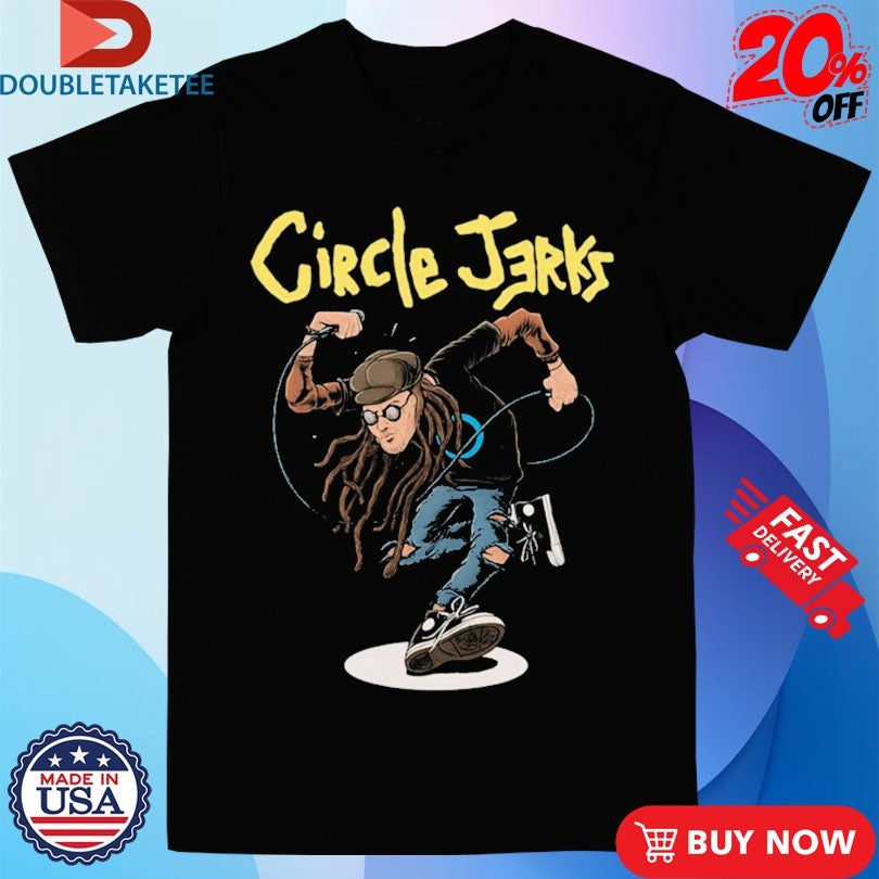 Official Circle Jerks North American Tour 2025 Shirts