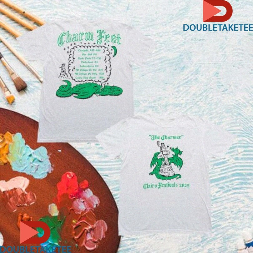 Official Clairo Festival 2025 The Charmer Dragon Shirts