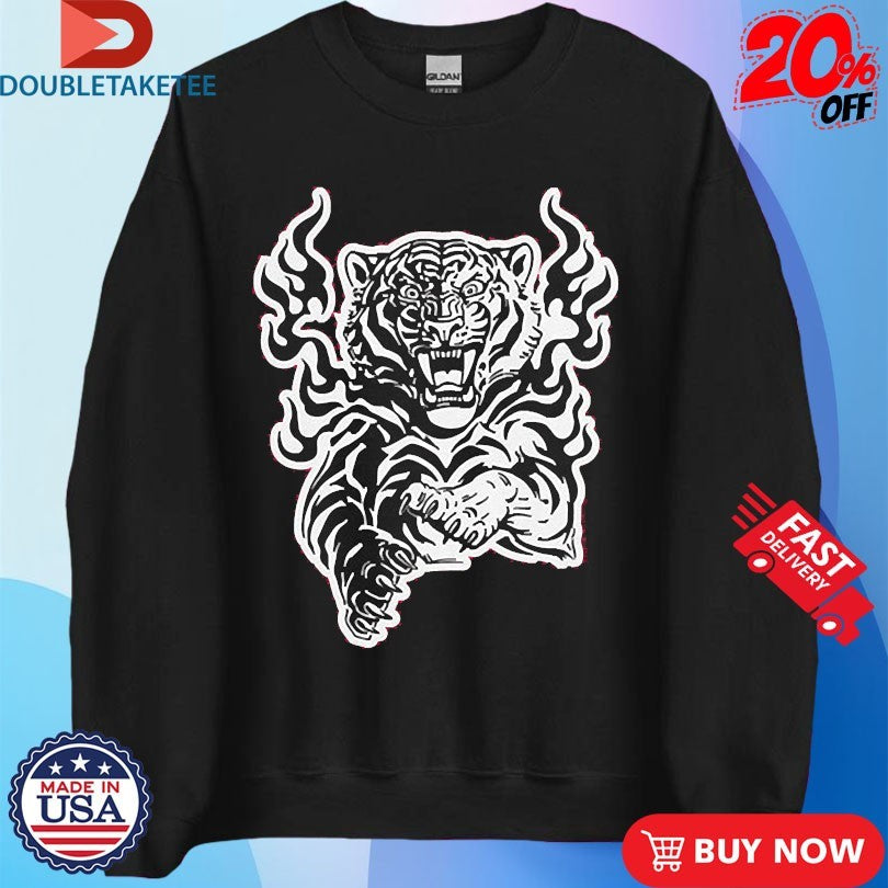 Official Cobra Kai Udar Tigra Dojo Flames Shirts