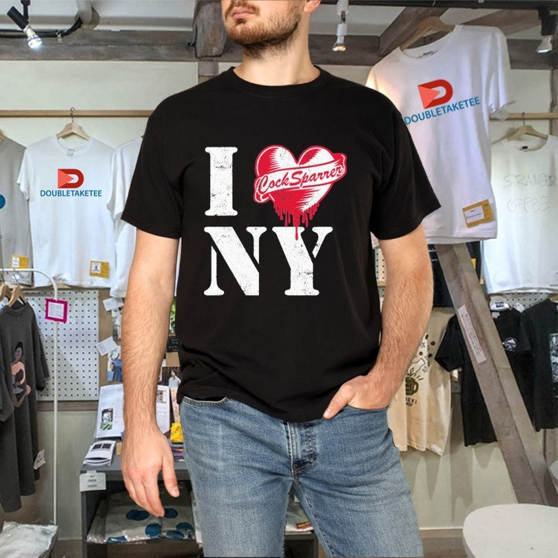 Official Cock Sparrer I Love NY Tour 2026 In New York Shirts