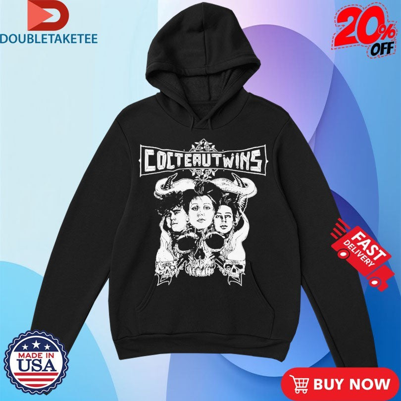 Official Cocteau Twins Metal Skull Shirts