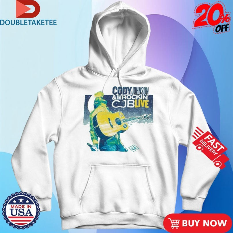 Official Cody Johnson ANd The Rockin CJB Live Guitar Shirts