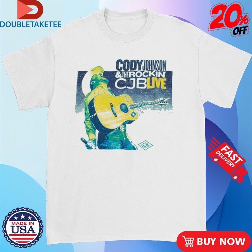 Official Cody Johnson ANd The Rockin CJB Live Guitar Shirts