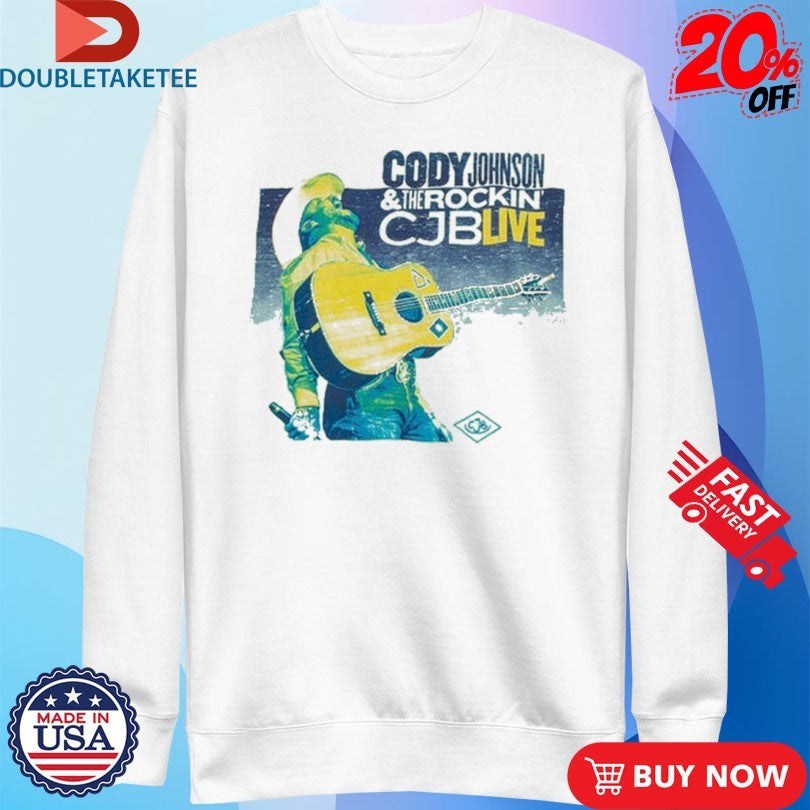 Official Cody Johnson ANd The Rockin CJB Live Guitar Shirts