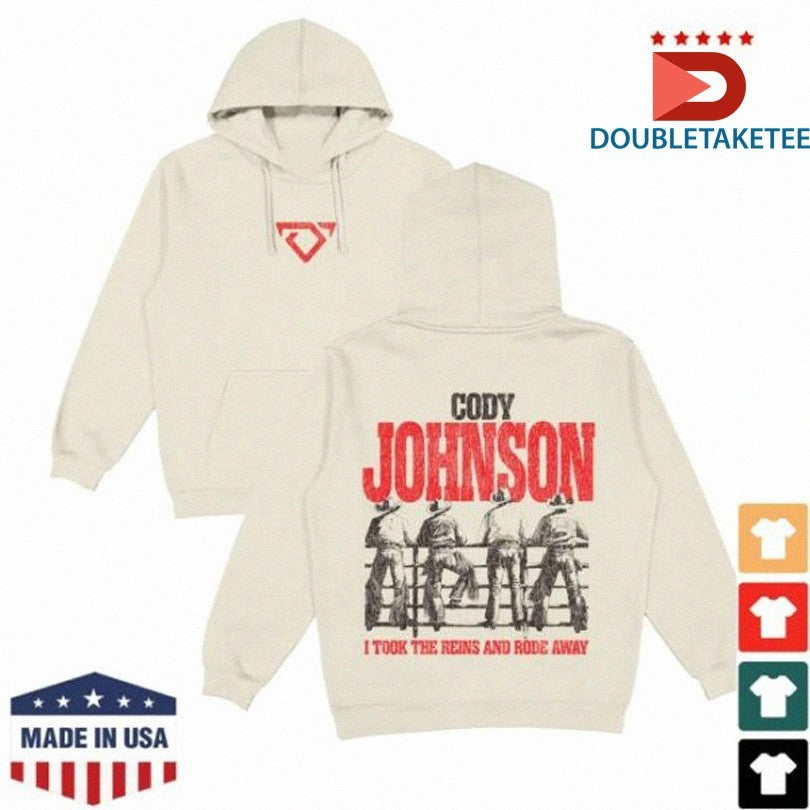 Official Cody Johnson I Took The Reins And Rode Away Cowboy Shirts