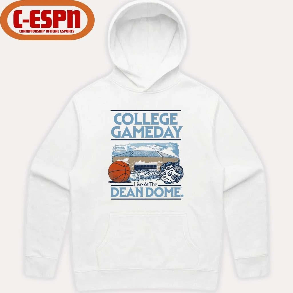 Official College GameDay UNC Basketball Dean Dome Shirt
