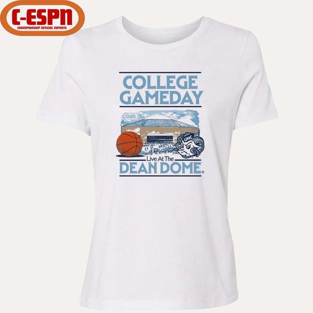 Official College GameDay UNC Basketball Dean Dome Shirt