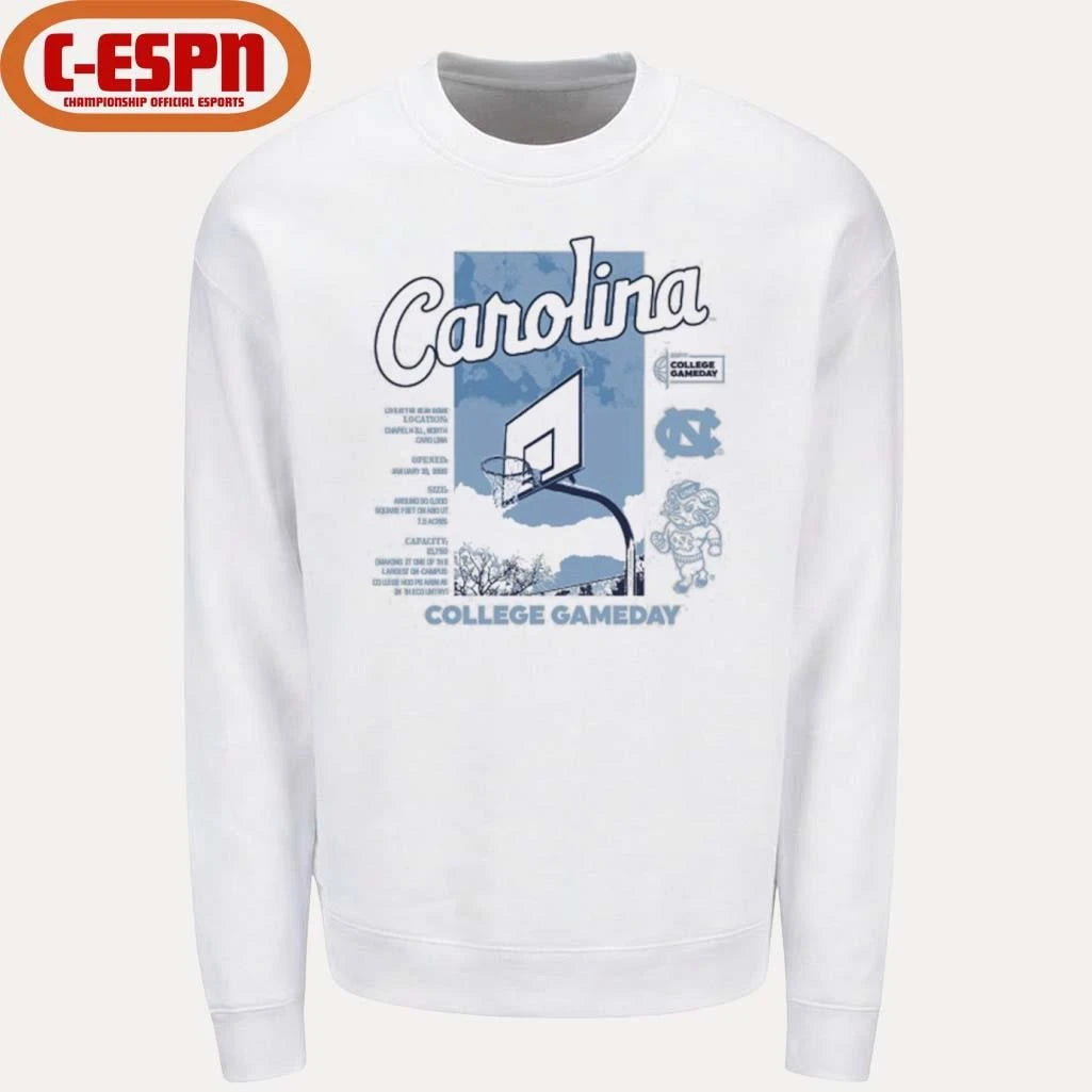 Official College GameDay UNC Basketball Goal Shirt