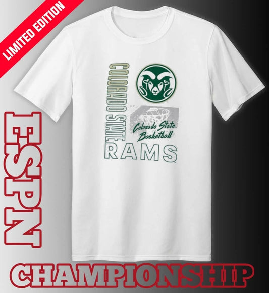 Official Colorado State Rams Basketball NCAA Bench T-Shirt