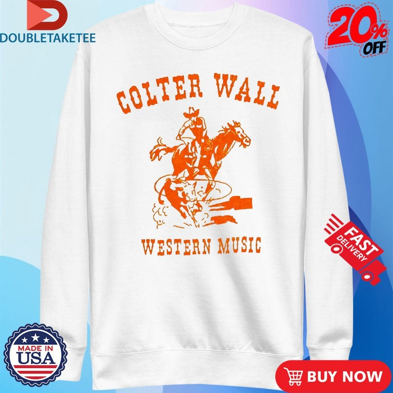 Official Colter Wall Western Music Cowboy Shirts