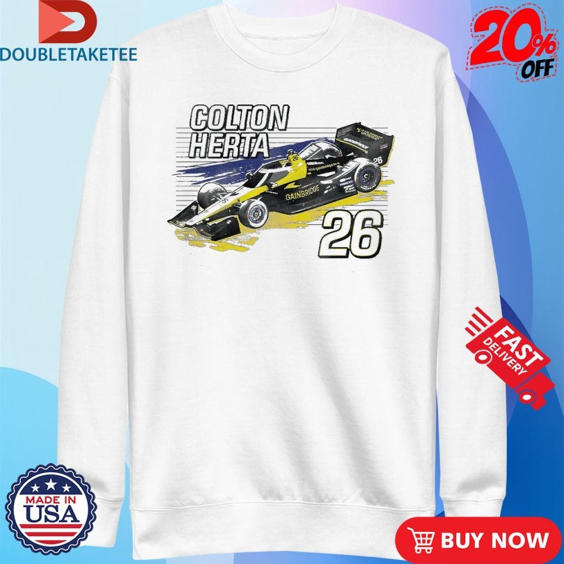 Official Colton Herta Gainbridge Car Andretti Indycar Shirts