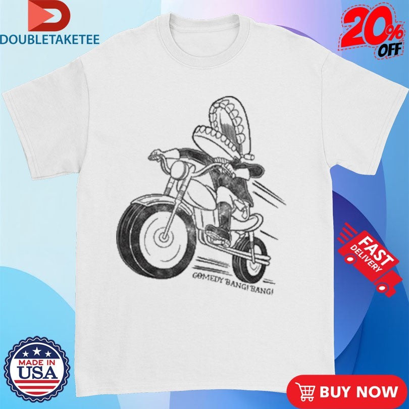 Official Comedy Bang Bang Motormouth Motor Shirts