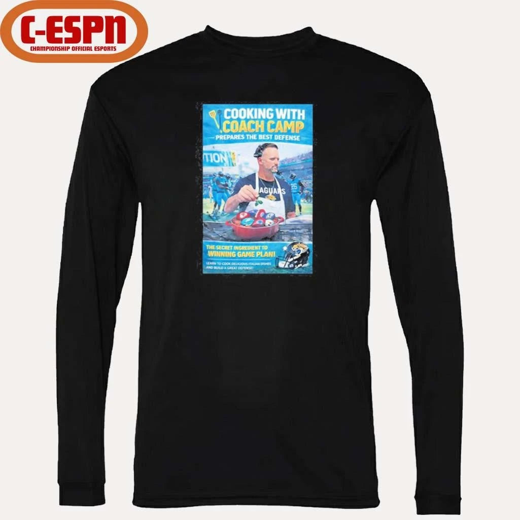 Official Cooking With Coach Camp Shirt