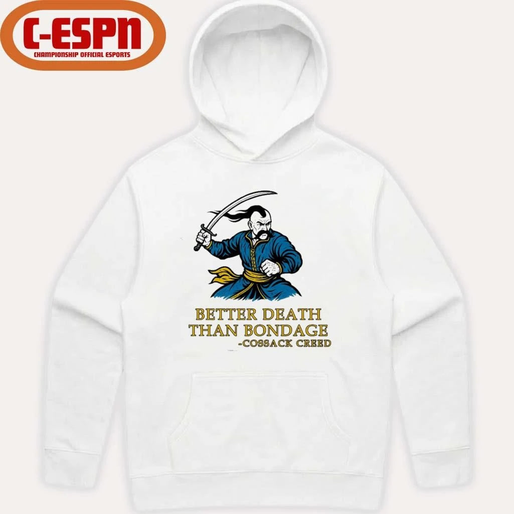 Official Cossack Creed Better Death Than Bondage T-Shirt