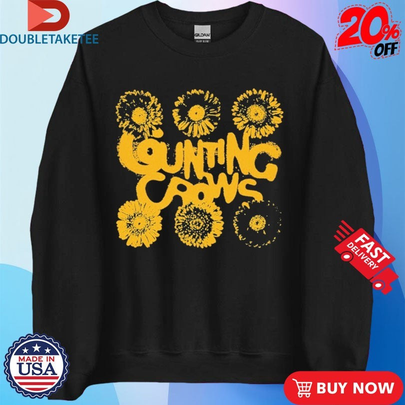 Official Counting Crows 90’s Flower Shirts