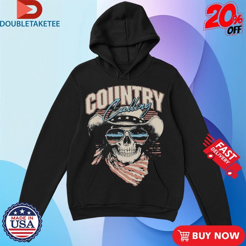 Official Country Calling Festival 2025 Skull Shirts