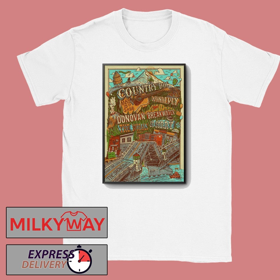 Country Doc Portland OR Tour On May 15 2026 Poster shirt