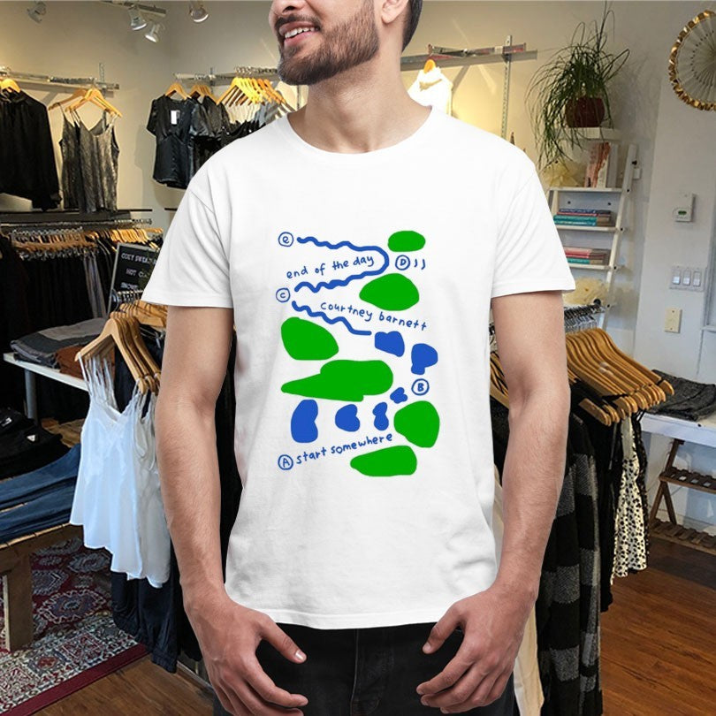 Official Courtney Barnett End Of The Day Start Somewhere Shirts