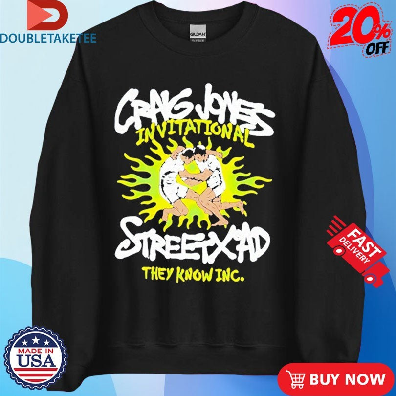 Craig Jones Invitational They Know StreetxAD Flame T-shirts