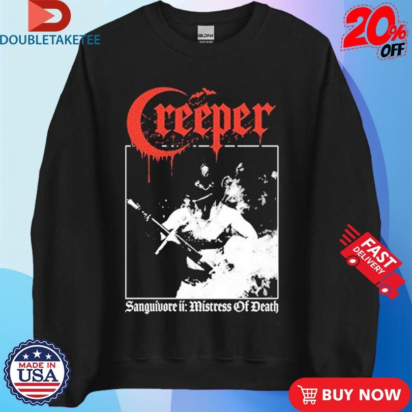 Official Creeper Sanguivore II Mistress Of Death Shirts