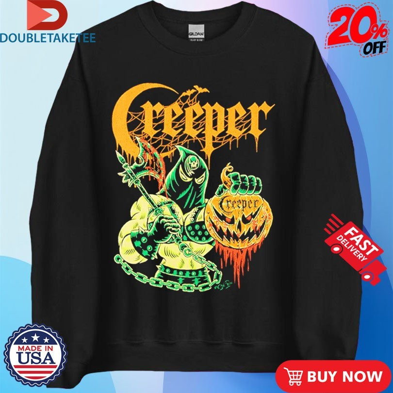 Official Creeper Sol Roc Mistress Of Death Pumpkin Shirts