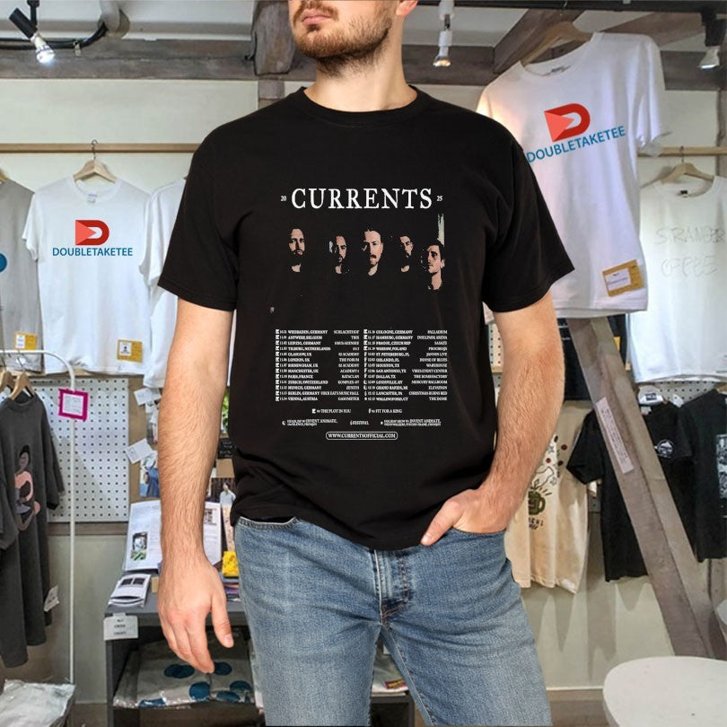 Official Currents November And December 2025 Tour Shirts