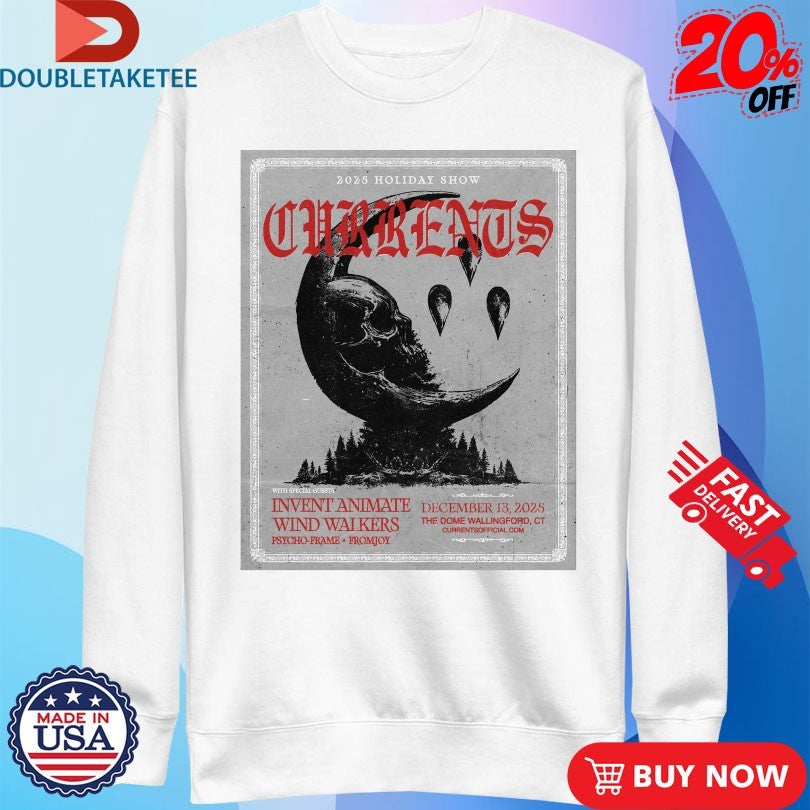 Official Currents The Dome Wallingford CT 2025 Holiday Show  Shirts