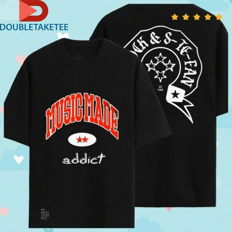 Official D’Block Stefan Music Made Addicts Shirts